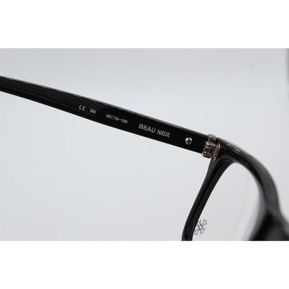 Chrome Hearts BEAU NER Eyeglasses 53-19-150 Black - Picture 6 of 6